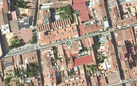 Vista aérea de la ubicación de Centre de dia Santa Rita-Sabadell