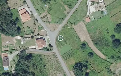 Vista aérea de la ubicación de Vivenda Comunitaria Alondra Mos II