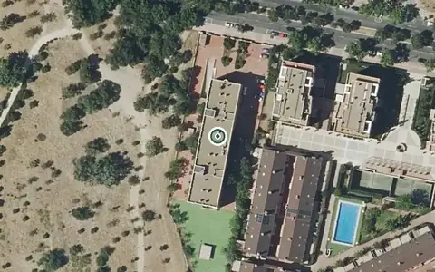 Vista aérea de la ubicación de Residencia Domusvi Espartales (Alcalá de Henares)