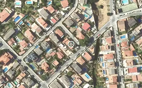 Vista aérea de la ubicación de Residència del Carmen