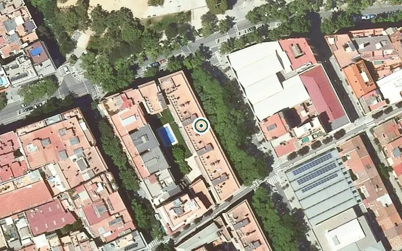Vista aérea de la ubicación de Aviparc Centre de dia