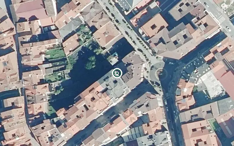 Vista aérea de la ubicación de Centro de Día ACD 2
