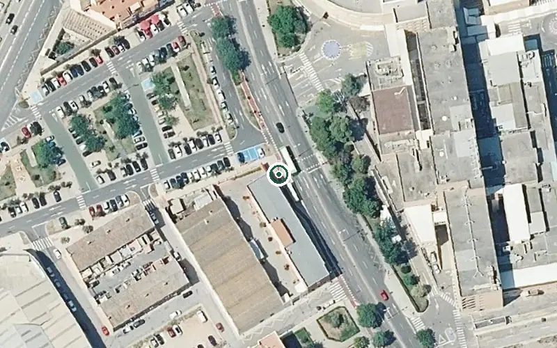 Vista aérea de la ubicación de Residencia P.m.d. Savia Castellón