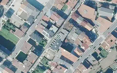 Vista aérea de la ubicación de Vivenda Comunitaria do Concello de Vimianzo