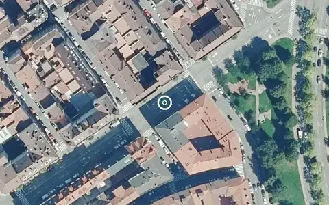 Vista aérea de la ubicación de Residencia Padre Santo