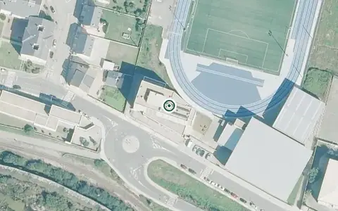 Vista aérea de la ubicación de Residencia para Persoas Maiores San Cibrao