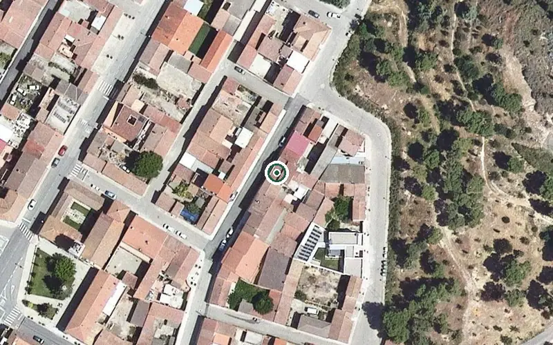 Vista aérea de la ubicación de Centre de dia de la Residència Vilot