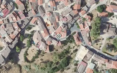 Vista aérea de la ubicación de Centro de Día para Mayores