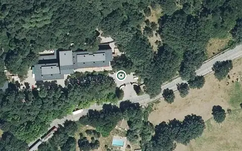 Vista aérea de la ubicación de Residencia Montehermoso (Cercedilla)