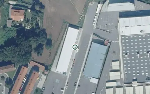 Vista aérea de la ubicación de Fogar Residencial Servisenior Vilagarcia