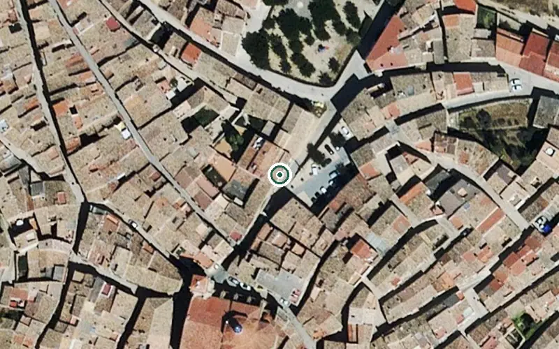 Vista aérea de la ubicación de Residencia de Ancianos Validos Sant Roc