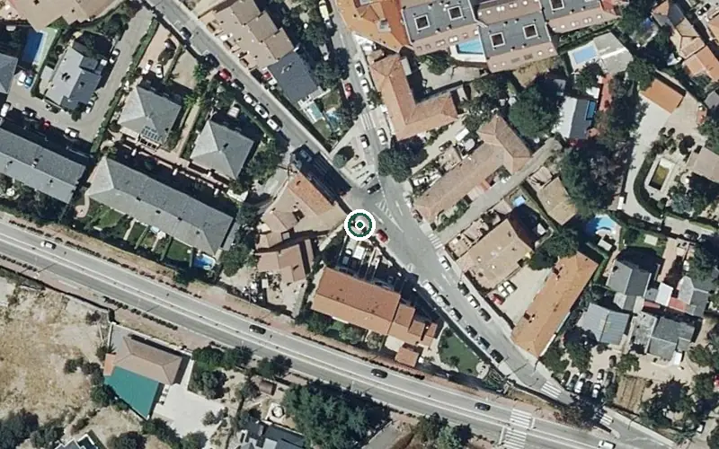 Vista aérea de la ubicación de Residencia Ntra. Sra. de Fátima