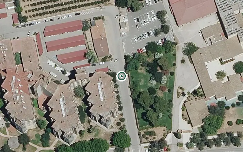 Vista aérea de la ubicación de Residencia P.m.d. de Carlet