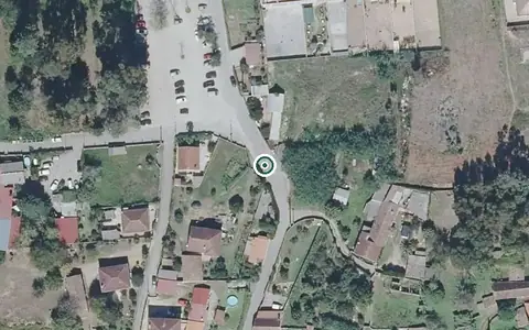 Vista aérea de la ubicación de Residencial Larisa