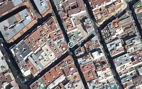 Vista aérea de la ubicación de Centro Socio Sanitario Ntra. Sra. del Pino