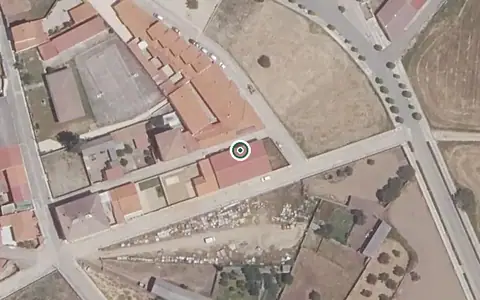 Vista aérea de la ubicación de Centro Residencial para Personas Mayores de Casillas de Coria