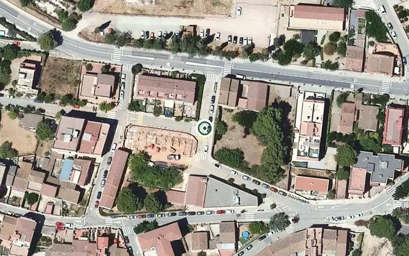 Vista aérea de la ubicación de Centre de dia Josep Tarradellas