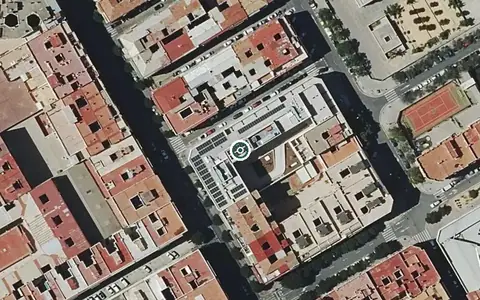 Vista aérea de la ubicación de Residencia Solimar Alicante