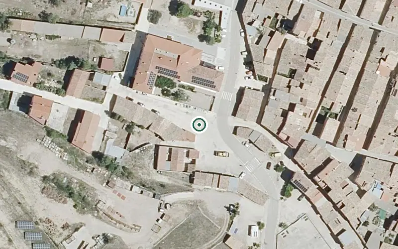 Vista aérea de la ubicación de Residencia P.m.d. de Forcall