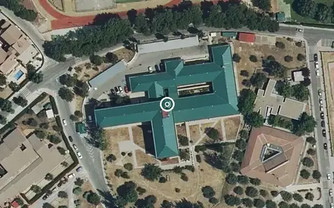 Vista aérea de la ubicación de Residencia San Martín de Valdeiglesias