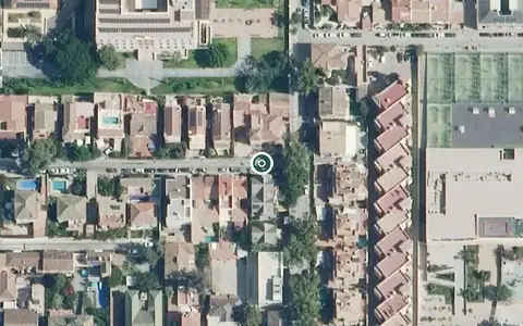 Vista aérea de la ubicación de Residencia para Personas Mayores Octavio Picon