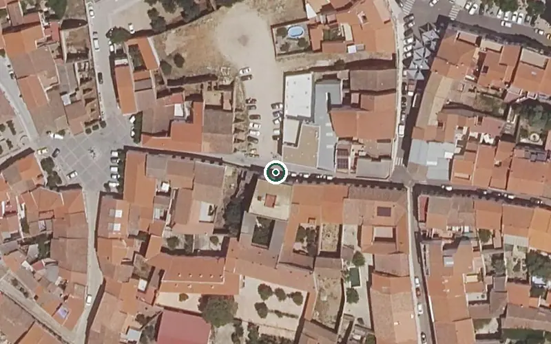 Vista aérea de la ubicación de Centro Residencial Ntra. Sra. Buensuceso
