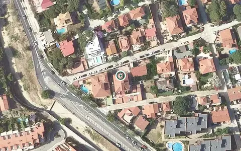 Vista aérea de la ubicación de Residencia Mare Nostrum