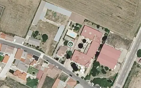 Vista aérea de la ubicación de Unidad Estancias Diurnas Domusvi Monfarracinos