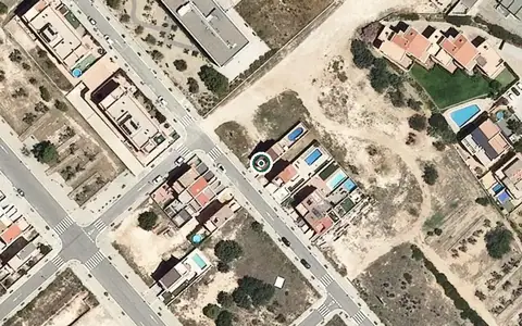 Vista aérea de la ubicación de Centre de dia per a la gent gran de l'Ametlla de Mar