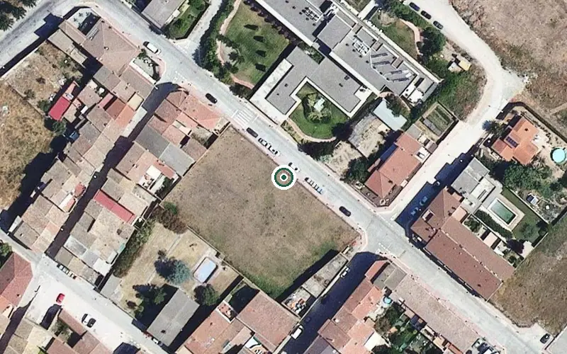 Vista aérea de la ubicación de Residència assistida Sant Guardià