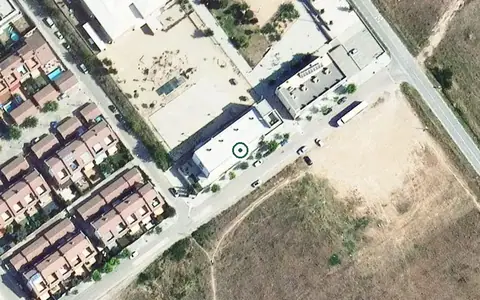 Vista aérea de la ubicación de Centre de dia de Callús