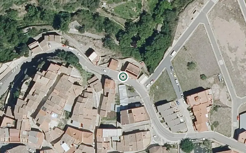 Vista aérea de la ubicación de Residencia P.m.d. Savia Montan