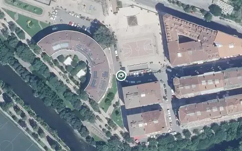 Vista aérea de la ubicación de Residencia Ancianos Sagrado Corazón Egoitza
