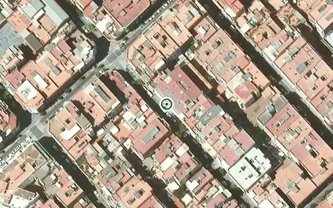 Vista aérea de la ubicación de Centre de dia la Torrassa