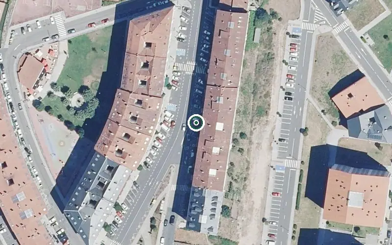 Vista aérea de la ubicación de Centro de Día para Persoas Maiores Shambhala