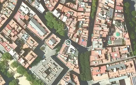 Vista aérea de la ubicación de Centre de dia per a gent gran PRISBA