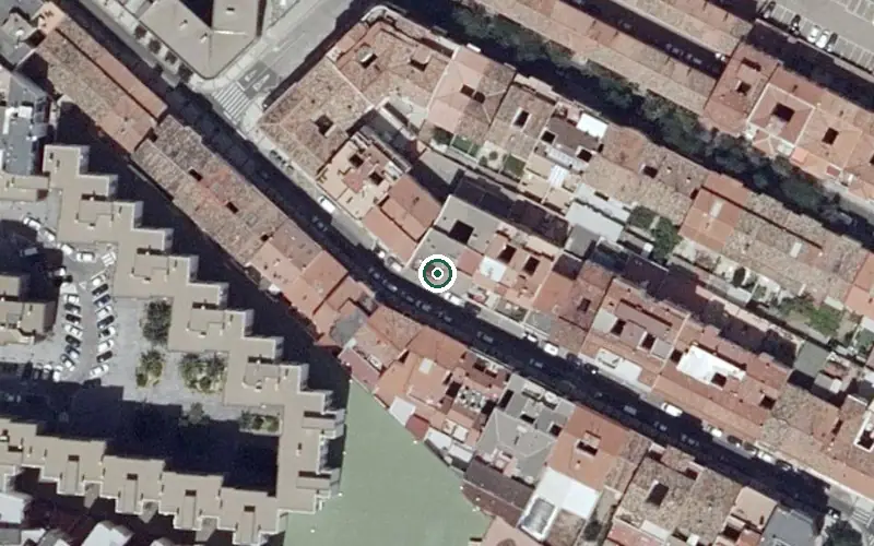 Vista aérea de la ubicación de Residencia Ballesol Zaragoza II