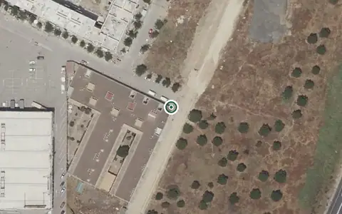 Vista aérea de la ubicación de Centro Residencial para Mayores Alkama