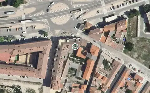 Vista aérea de la ubicación de Residencia de Personas Mayores Santiago Apostol