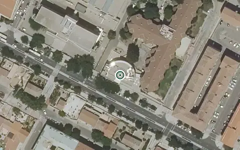 Vista aérea de la ubicación de Centro de Día Barber