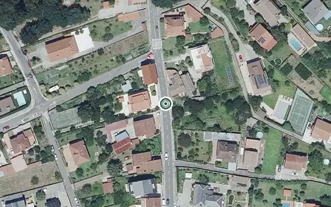 Vista aérea de la ubicación de Centro de Día para Persoas Maiores Xoaniña