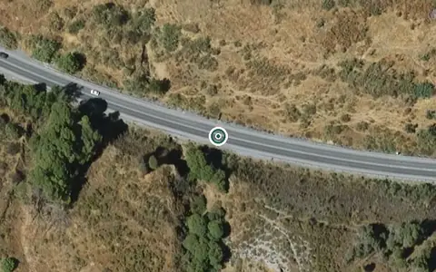 Vista aérea de la ubicación de Centro de Día para Mayores Mirador de Cenes