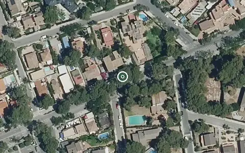 Vista aérea de la ubicación de Residencia para Personas Mayores Dependientes el Plantio la Edad Dorada