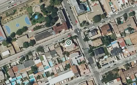Vista aérea de la ubicación de Residencia Virgen Llana