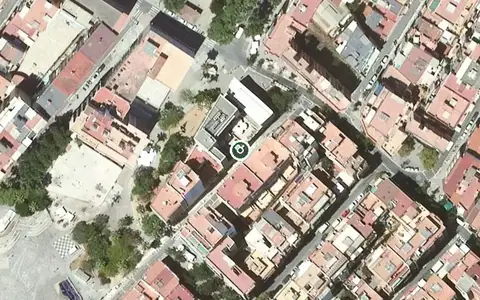 Vista aérea de la ubicación de Centre de dia per a Gent Gran La Prosperitat