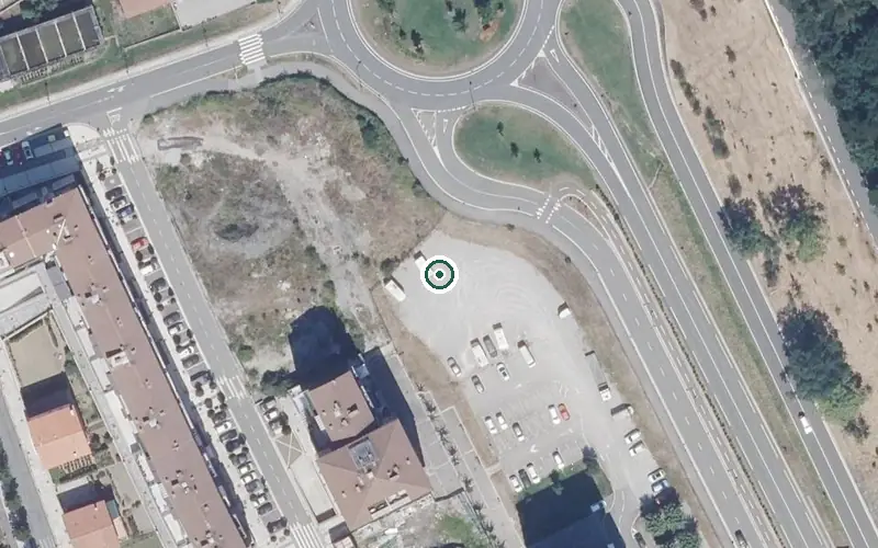 Vista aérea de la ubicación de Centro de Día Txindoki - Lazkao