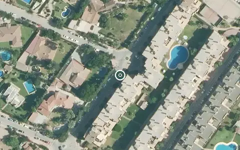 Vista aérea de la ubicación de Residencia de Tercera Edad Guadalmar