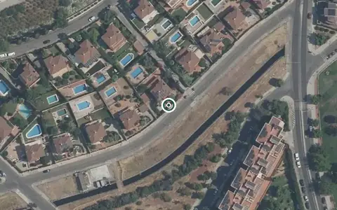 Vista aérea de la ubicación de Centro de Día para Mayores Bouco Córdoba Sierra