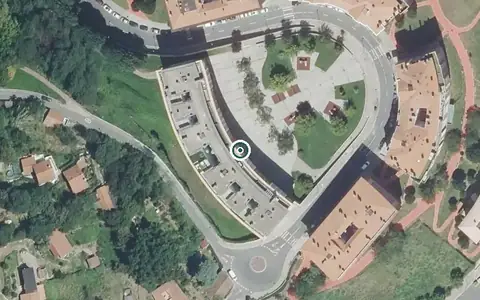 Vista aérea de la ubicación de Residencia Lezeaga Basurto Egoitza