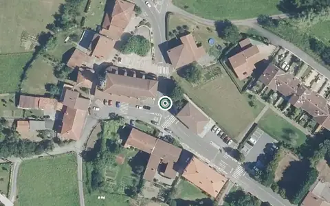 Vista aérea de la ubicación de Geriátrico Aitzea Egoitza